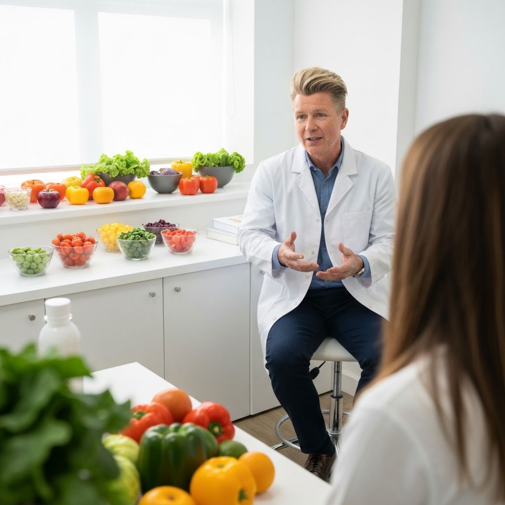 Healthy nutrition consultation